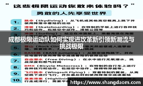 成都极限运动队如何实现进攻革新引领新潮流与挑战极限